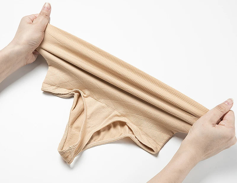 High Waist Tummy Control Strapless Panty Briefs