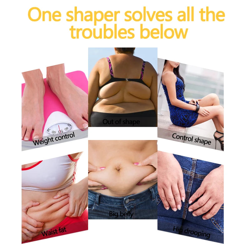 High Waist Tummy Control Strapless Panty Briefs