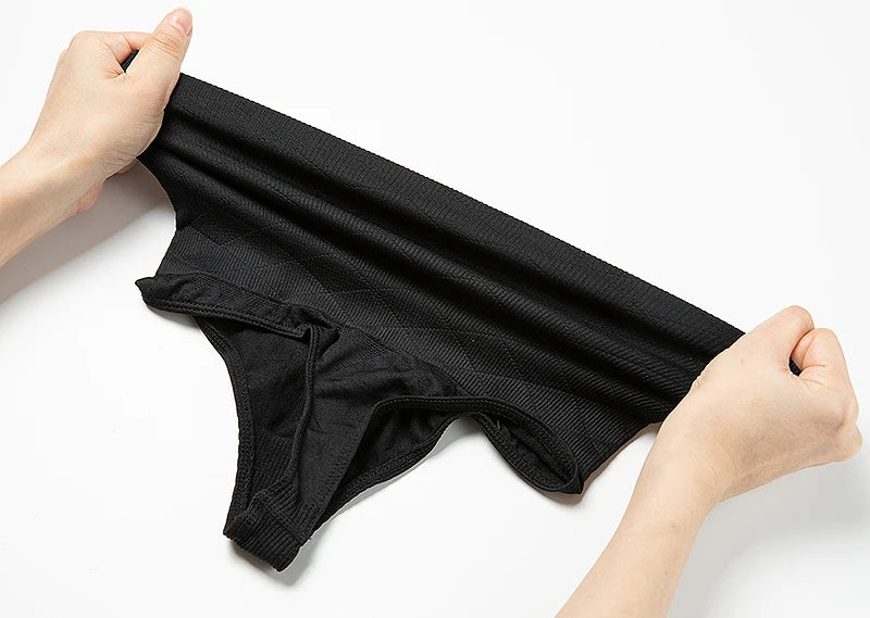 High Waist Tummy Control Strapless Panty Briefs