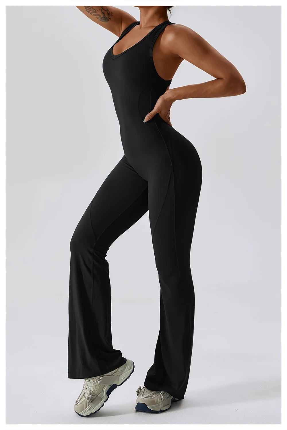 Flare Seemless Jumpsuit
