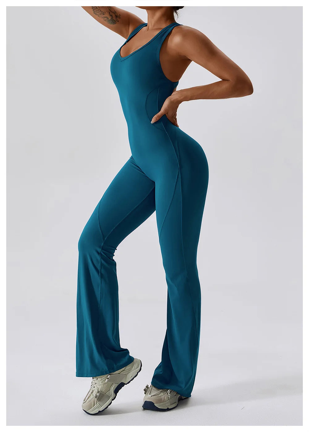 Flare Seemless Jumpsuit