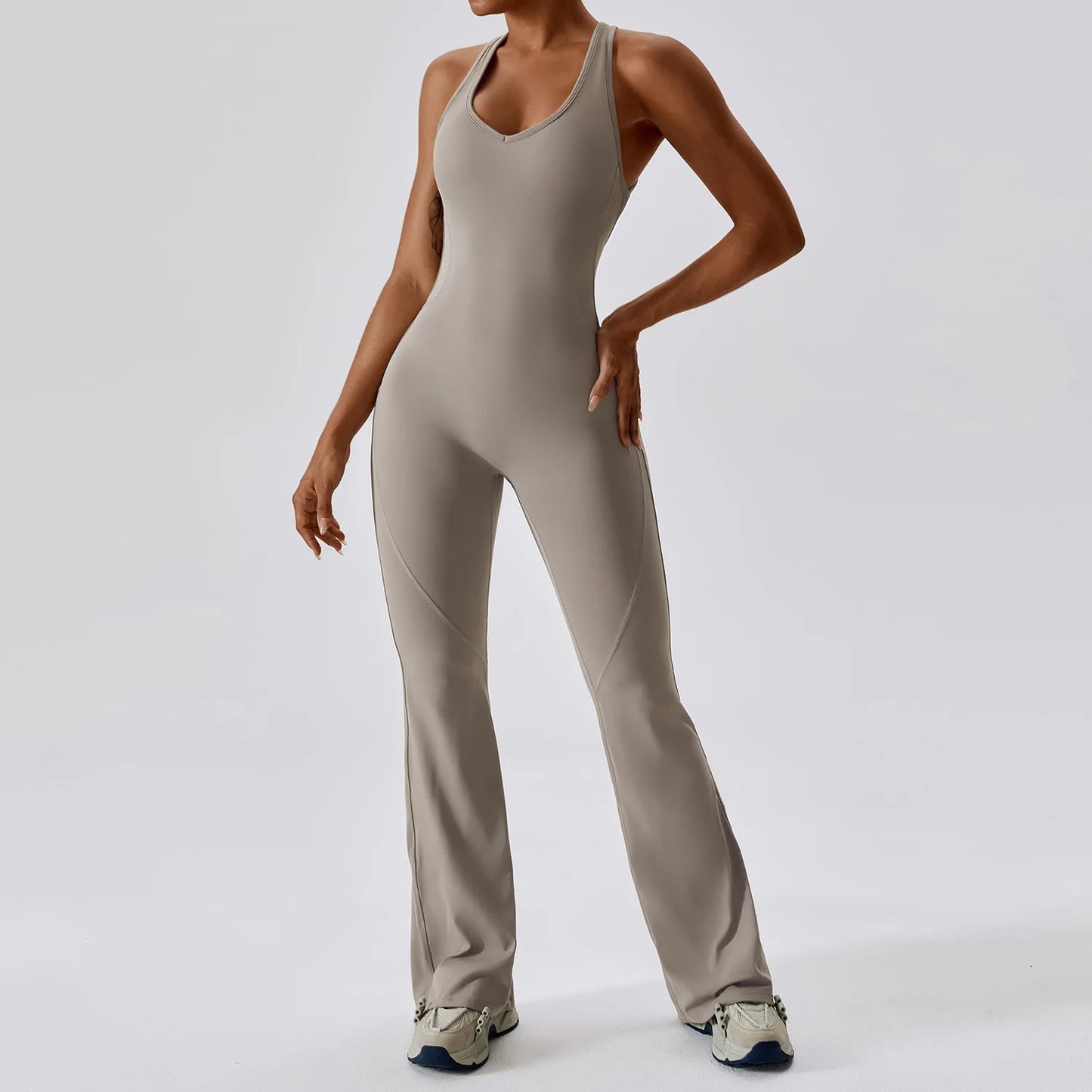 Flare Seemless Jumpsuit