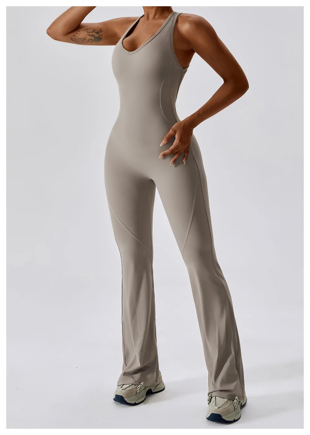 Flare Seemless Jumpsuit