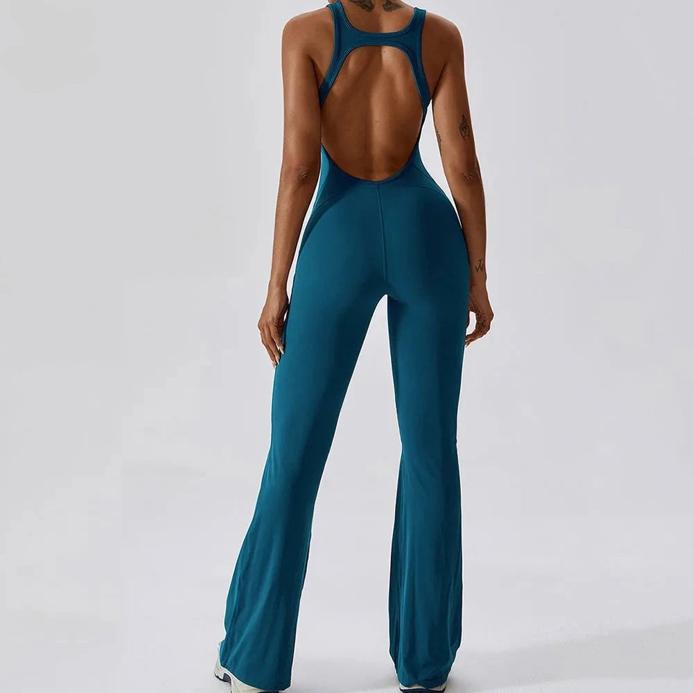 Flare Seemless Jumpsuit