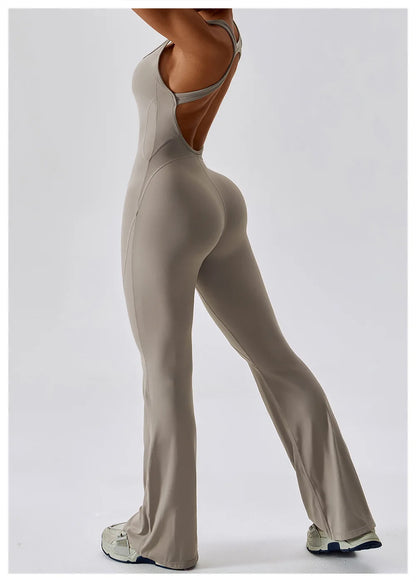 Flare Seemless Jumpsuit